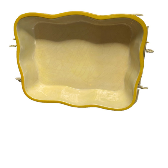 2.5 QT Old World Rose Presentable Serviceware RARE All YELLOW Rare - Picture 4 of 12